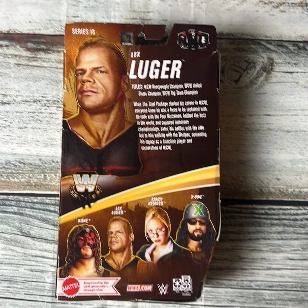Mattel WWE Elite Legend Lex Luger 6” Action Figure